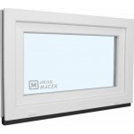 KNIPPING Plastové okno - 70 AD, 900x600 mm, S, bílá Sklo: čiré – HobbyKompas.cz