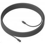 Logitech MeetUp Mic Extension cable - graphite – Zboží Mobilmania
