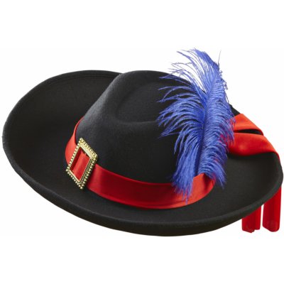 Widmann Černý mušketýrský klobouk