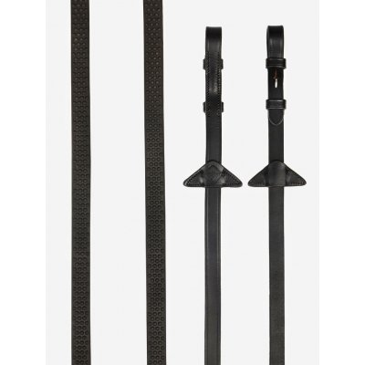 LeMieux Měkké gumové Soft Rubber hnědá /Silver Drezurní – Sleviste.cz