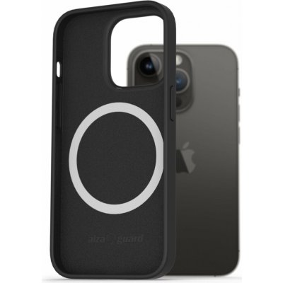 AlzaGuard Silicone Case Compatible with Magsafe iPhone 14 Pro černé – Zboží Živě