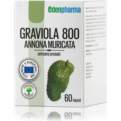 EDENPharma Graviola 800 60 kapslí – Hledejceny.cz