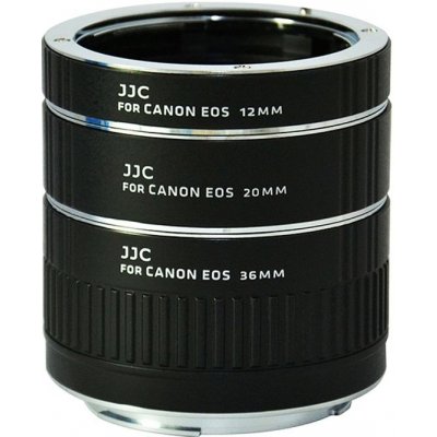 JJC sada mezikroužků 12/20/36 mm pro Canon EOS – Zboží Mobilmania