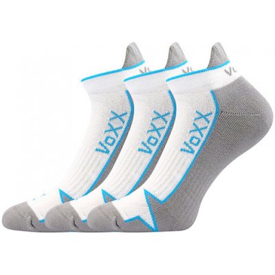 VoXX Sportovní ponožky LOCATOR A 3 páry Bílá – Zboží Mobilmania