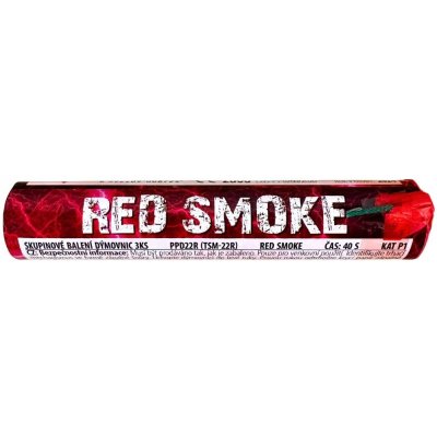 Dýmovnice RED SMOKE 1 ks – Zboží Mobilmania
