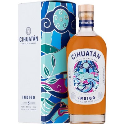 Cihuatan Indigo 8y 40% 0,7 l (holá láhev) – Zboží Mobilmania