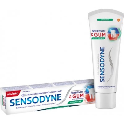 Sensodyne Sensitivity & Gum jemná mátová 75 ml – Hledejceny.cz