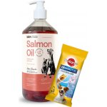 Lab-V 100% lososový olej pro psy a kočky všech věkových kategorií 1000 ml – Hledejceny.cz