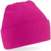 Dětská čepice Beechfield Čepice Junior Original Cuffed Beanie fuchsia red