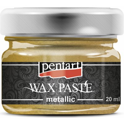 pentart Vosková pasta metalická zlatá 20ml – Zboží Dáma
