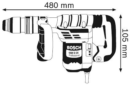 Bosch GSH 5 CE 0.611.321.000 od 10 950 Kč - Heureka.cz