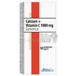 Generica Calcium+Vitamin C eff. tabl.10 x 1000 mg – Hledejceny.cz