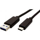 Roline 11.02.9011 USB 3.1, USB3.0 A(M) - USB C(M), 1m, černý