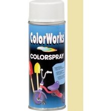 Color Works Colorspray 918502 slonová kost alkydový lak 400 ml