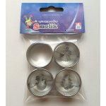 Vykrajovátko na perníčky a cukroví KOLEČKA se středy VÁNOCE-4ks, 32mm – Hledejceny.cz