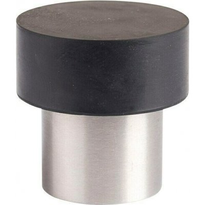 Walteco Dveřní zarážka kov masivní pryž nerez 25 x 35 mm 40239 – Zboží Dáma