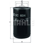 Olejový filtr MAHLE OC 604