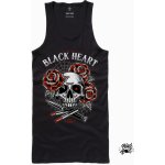 Black Heart LIPSTICK SKULL černá – Zboží Dáma