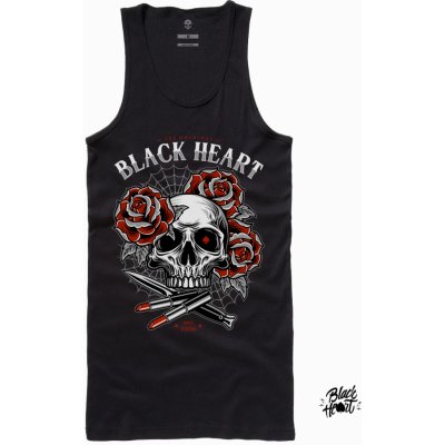 Black Heart LIPSTICK SKULL černá – Zboží Dáma