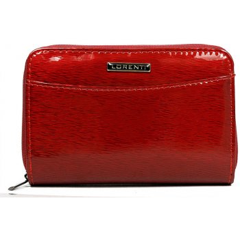 Lorenti Dámská kožená peněženka lakovaná červená 01 12 SH Red