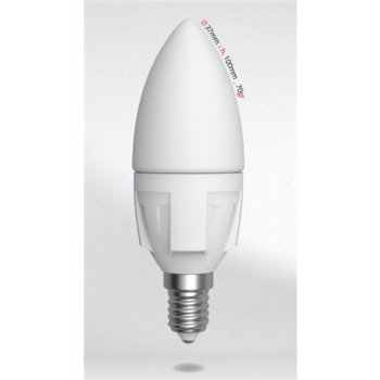 Skylinghting LED žárovka svíčková 6W E14 Teplá bílá