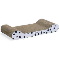 Beeztees škrabadlo pro kočky kartonové SOFA 49 x 22 x 7,5 cm