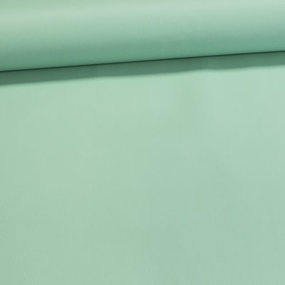 Potahová látka, čalounická KOŽENKA DOLARO D_ZP_0.8, pastelově zelená, š.145cm, 460g/m2 (látka v metráži)