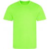Pánské sportovní tričko Just Cool Unisex funkční triko JC001 Electric Green