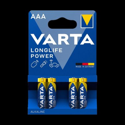 Varta High Energy AAA 4ks VARTA-4903/4B – Zboží Mobilmania