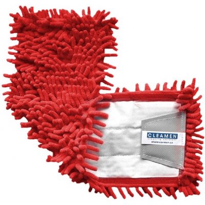 Protec Mop 40 cm jazykový žinylka pro běžný mokrý úklid červený CN – Zboží Mobilmania