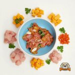 Krmimmasem.cz BARF Kuřecí tataráček s dýní petrželkou a rakytníkem 1 kg – Hledejceny.cz