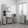 Koupelnový nábytek Nabytek XL 4dílný set koupelnového nábytku betonově šedý