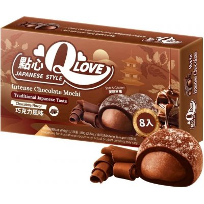 QLove Mochi Chocolate 80 g – Zboží Dáma