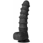 Hidden Desire Extreme Vibrating Dragon Monster Dildo Black – Zboží Dáma