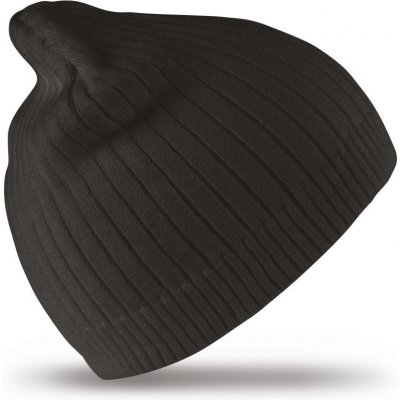 Result Headwear žebrovaná pletená čepice Černá – Hledejceny.cz