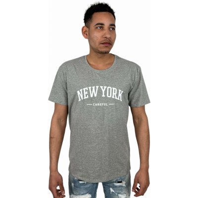 Alnwick pánské tričko NEW YORK 28 šedé – Zboží Mobilmania