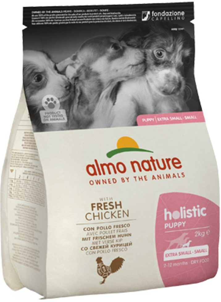 Almo Nature Holistic DRY DOG Small Puppy Chicken and Rice 2 kg