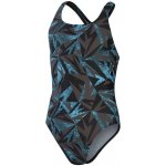 Speedo Hyper Boom Allover Medalist Girl Black/Bolt/Dove Grey... – Zboží Dáma
