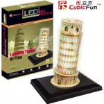 CubicFun 3D puzzle svítící Šikmá věž v Pise 15 ks – Zbozi.Blesk.cz