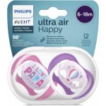 Avent Ultra Air Animals I Love Papa lila růžová – Sleviste.cz