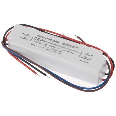 LED zdroj 12V 60W LPV5-12-60 Záruka 5 let - LED zdroj 12V 60W LPV5-12-60 Záruka 5 let – Zbozi.Blesk.cz