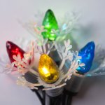 Mini vánoční řetěz ASTRA LED 5,7m 20ks retro muchomůrek USB baterie – Hledejceny.cz