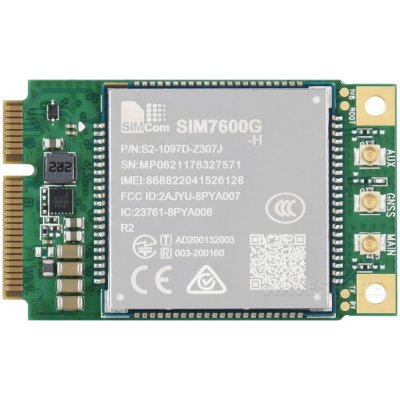 Waveshare - LTE Modul SIM7600G-H-PCIE – Zboží Mobilmania