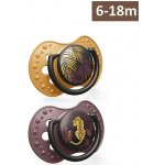 Lovi silikon dynamické dudlíky Jungle Vibes Girl hořčice/lila – Zboží Dáma