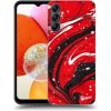 Pouzdro a kryt na mobilní telefon Samsung Picasee silikonové Samsung Galaxy A15 A155F 4G Red black černé