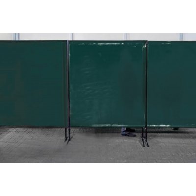 Schweißkraft 1611451 TransEco Ochranná zástěna 1450 V tmavě zelená 1450 × 1870 mm – Zboží Mobilmania