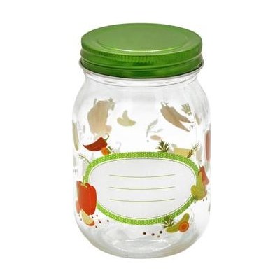 Toro Zavařovací sklenice s víčkem zelenina 500ml – Zboží Mobilmania