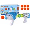 LEAN Toys Soft Ball Launcher Gun Unicorn Blue