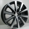 Alu kolo, lité kolo Racing Line Loiri 6x15 5x112 ET38 black matt face machined