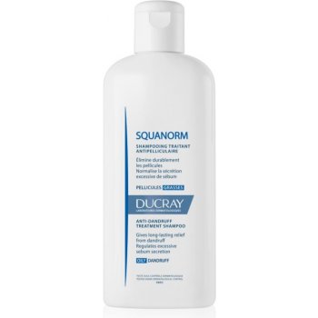 Ducray Squanorm mastné lupy šampon proti lupům 200 ml